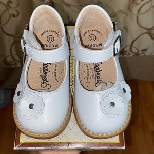 Baby Girl Footmates Shelby White Size 3.5